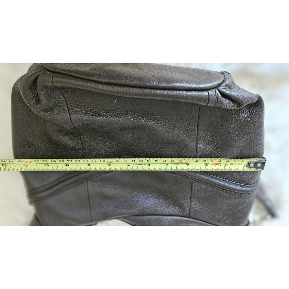 Vintage Stone Mountain Brown leather shoulder bag - Picture 9 of 12